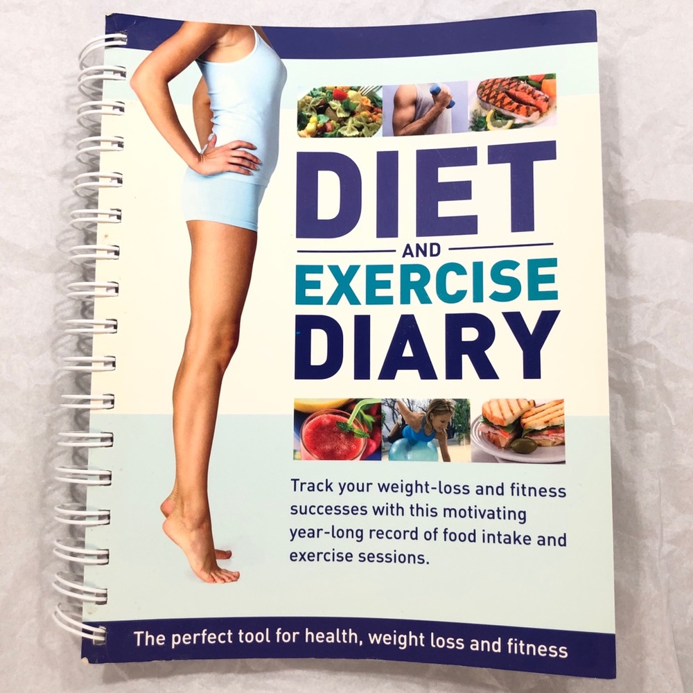 Book: DIET AND EXERCISE DIARY The perfect tool for health, weight loss, fitness